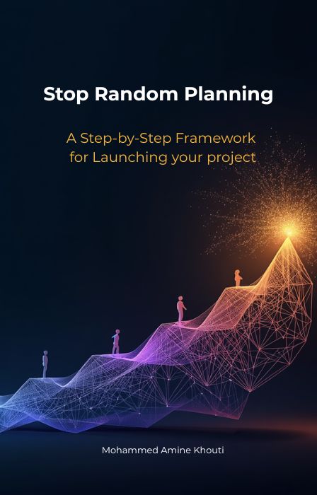 Stop Random Planning Book Cover - Business Roadmap Guide